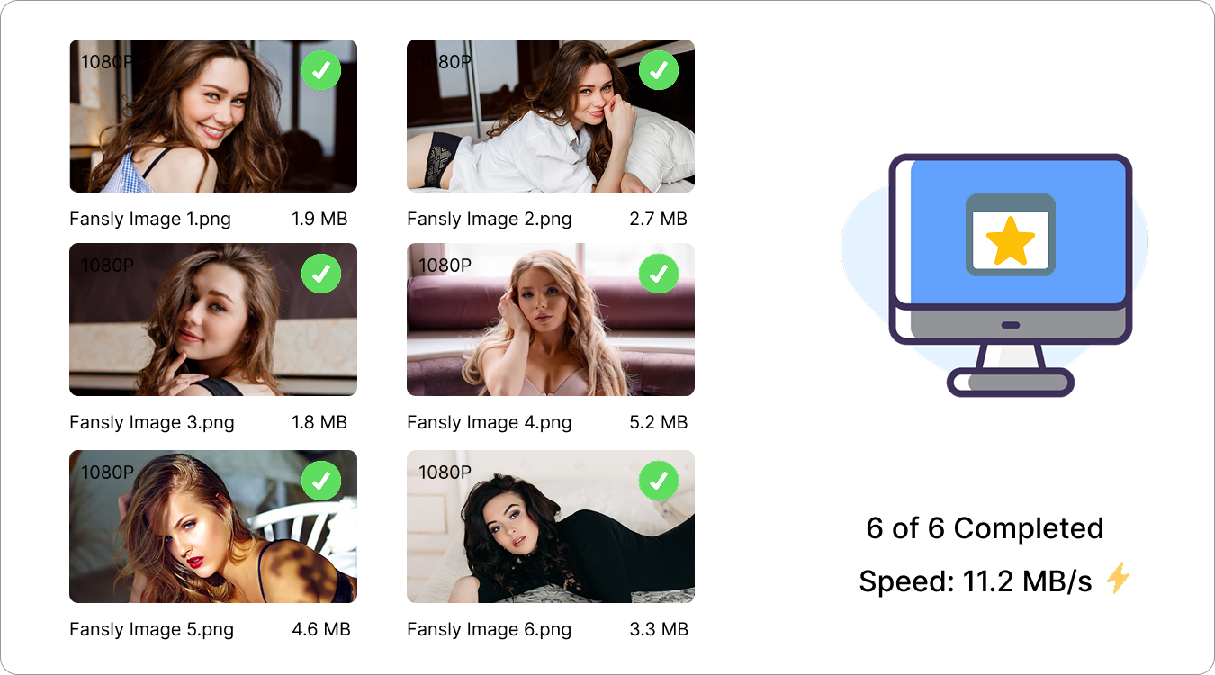 FanslySaver Image Downloader Desktop