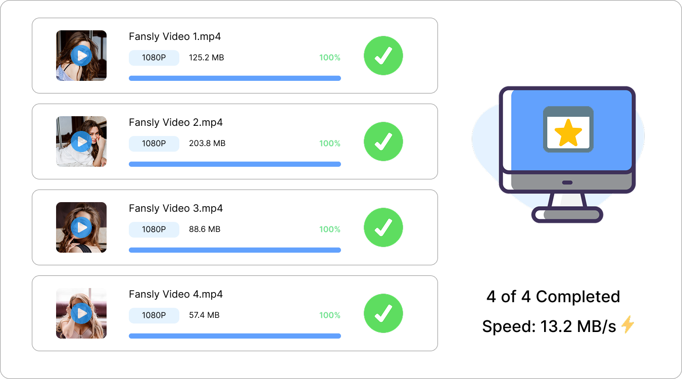 FanslySaver Video Downloader Desktop
